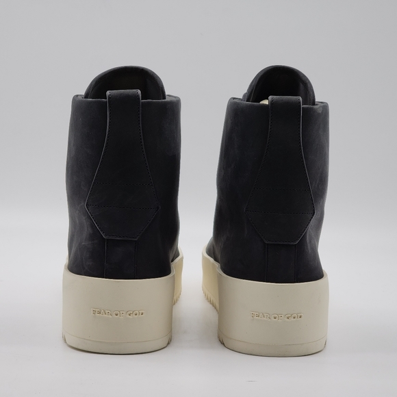 Fear of God Hiking High Top Sneakers In Black - Picture 5 of 6